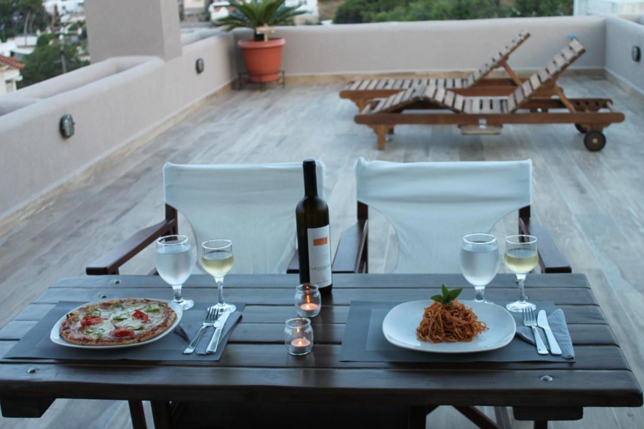 Sea View Apartment 15 Min From Athens Airport Néa Mákri Esterno foto