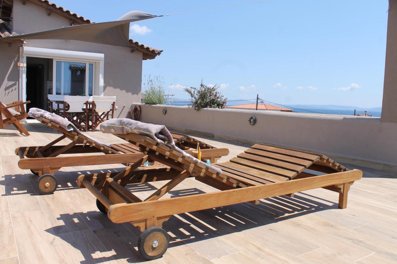Sea View Apartment 15 Min From Athens Airport Néa Mákri Esterno foto