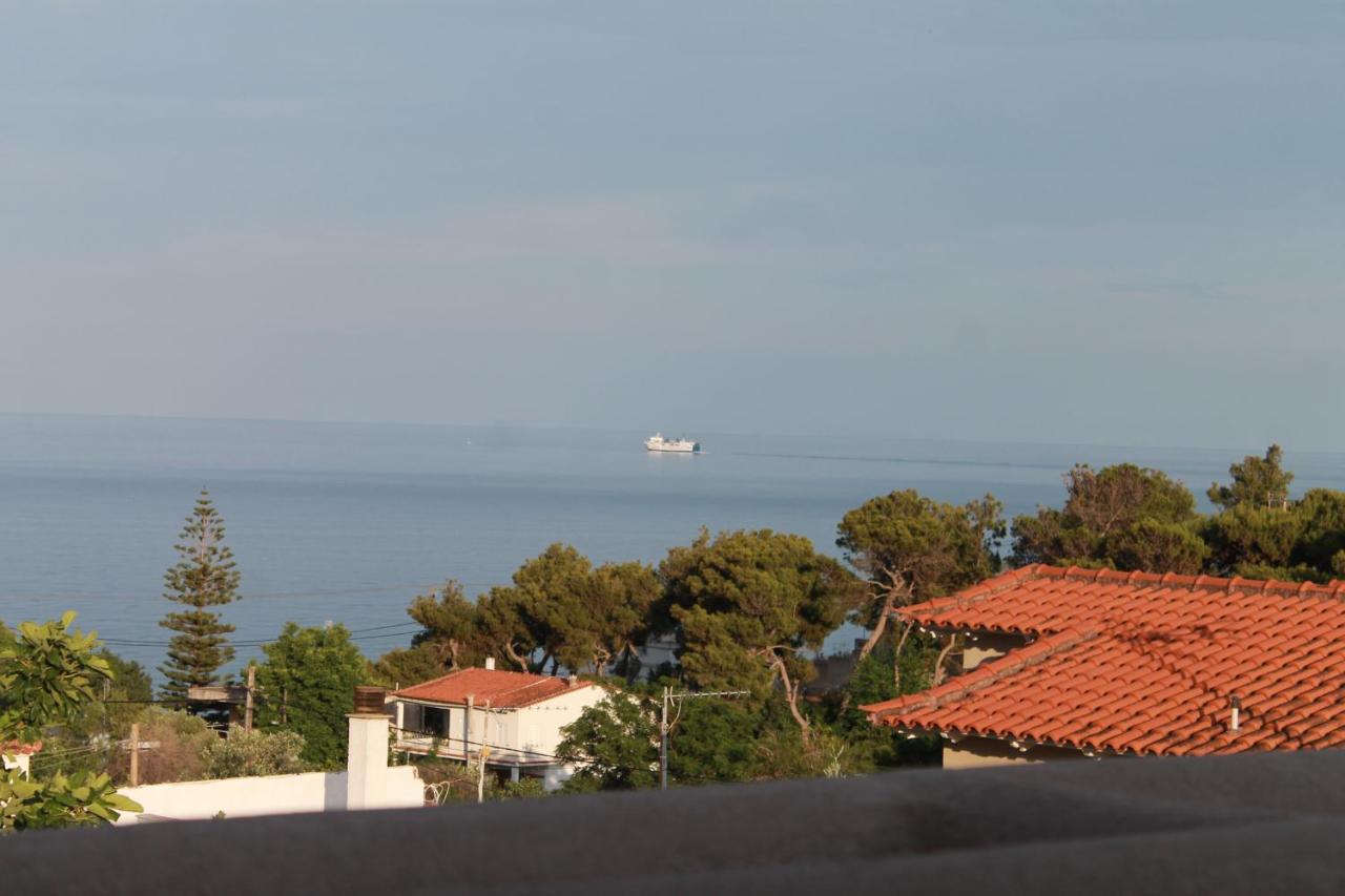 Sea View Apartment 15 Min From Athens Airport Néa Mákri Esterno foto