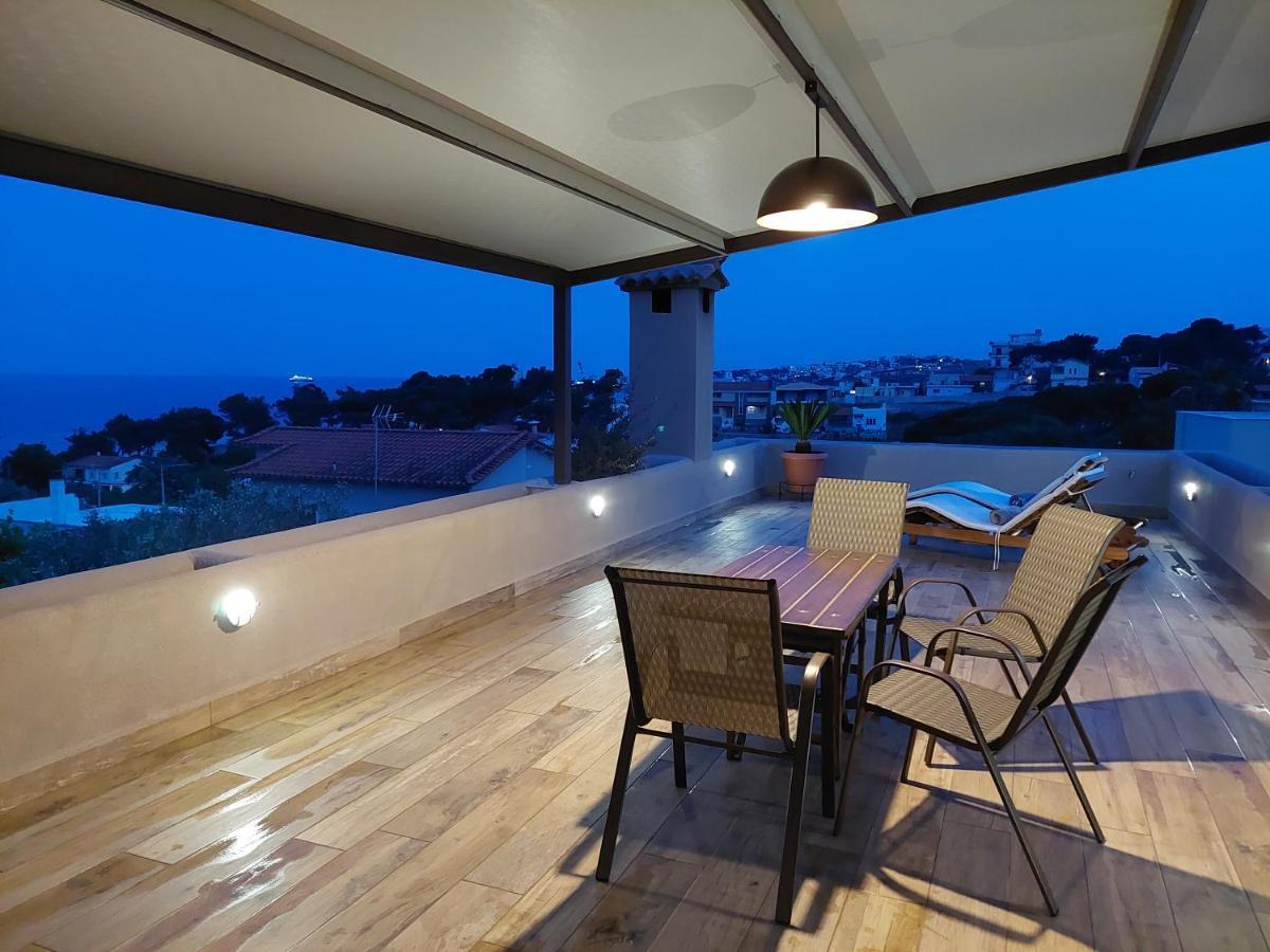 Sea View Apartment 15 Min From Athens Airport Néa Mákri Esterno foto